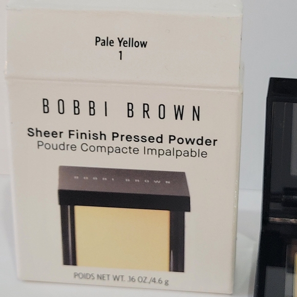 BOBBI BROWN Sheer Pressed Powder *PALE YELLOW* / .16 oz / New in box - Picture 4 of 6